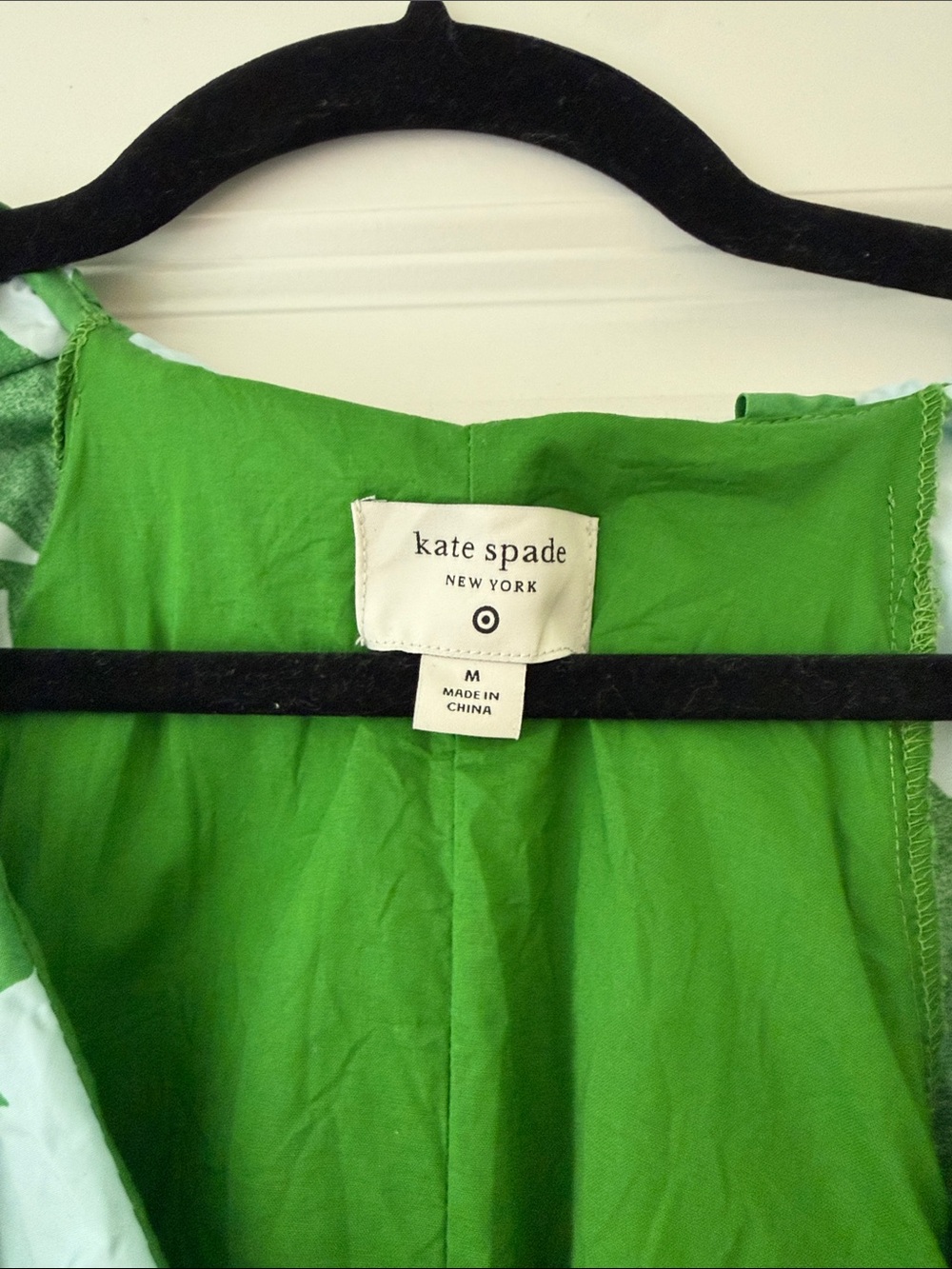Kate Spade x Target Green and Light Blue Floral Dress - Picture 2 of 3